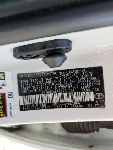 Photo 10 from auction – 2017 TOYOTA COROLLA L with VIN 2T1BURHE8HC773866