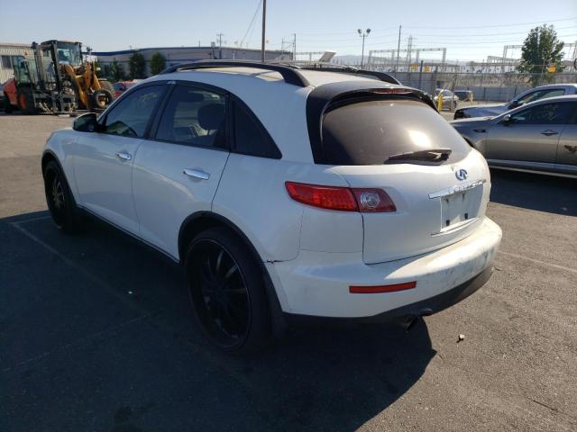 Photo 3 from auction – 2003 INFINITI FX35 with VIN JNRAS08U43X103200