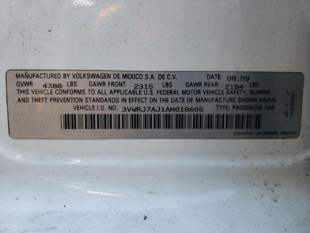 Photo 10 from auction – 2010 VOLKSWAGEN JETTA WOLF with VIN 3VWRJ7AJ1AM018605