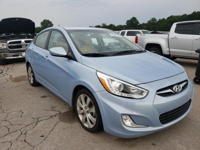 HYUNDAI ACCENT GLS 2014 with VIN KMHCU4AE2EU604311 - Photo from auction