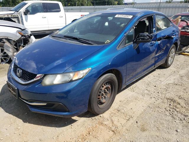 Photo 2 from auction – 2014 HONDA CIVIC LX with VIN 19XFB2F55EE206108