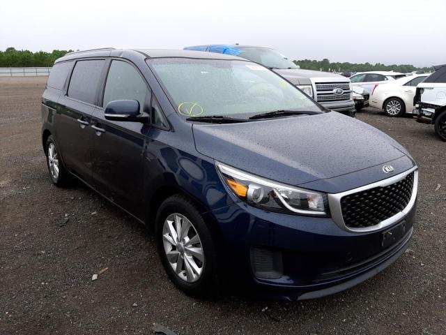 KIA SEDONA LX 2015 with VIN KNDMB5C19F6019133 - Photo from auction