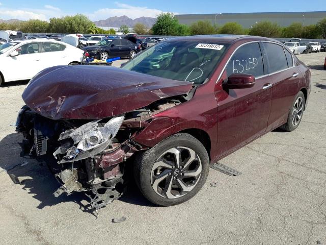 Photo 2 from auction – 2017 HONDA ACCORD EXL with VIN 1HGCR3F86HA024991