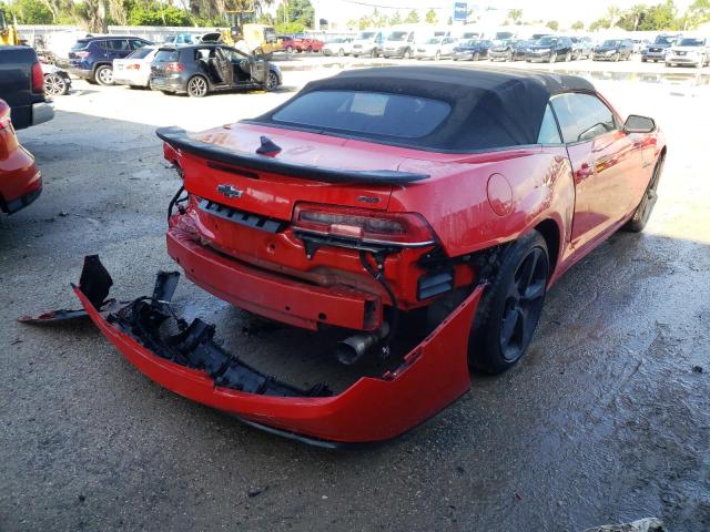 Photo 4 from auction – 2015 CHEVROLET CAMARO LT with VIN 2G1FF3D30F9161907