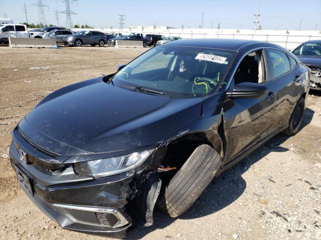 Photo 2 from auction – 2019 HONDA CIVIC LX with VIN 19XFC2F62KE019068