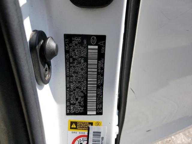 Photo 10 from auction – 2013 LEXUS CT 200 with VIN JTHKD5BH1D2153766