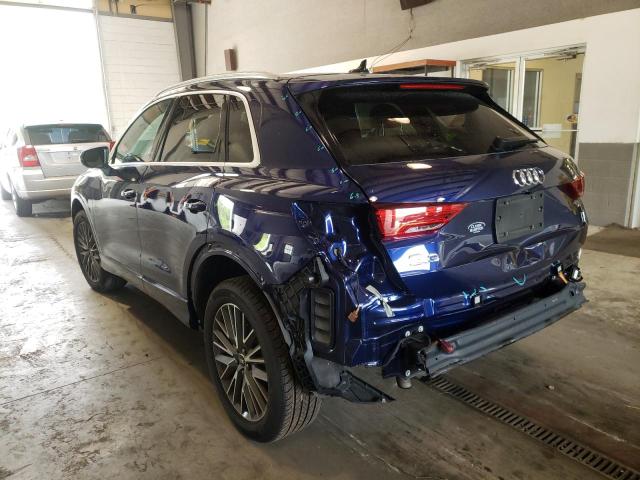 Photo 3 from auction – 2022 AUDI Q3 PREMIUM with VIN WA1AUCF37N1049722