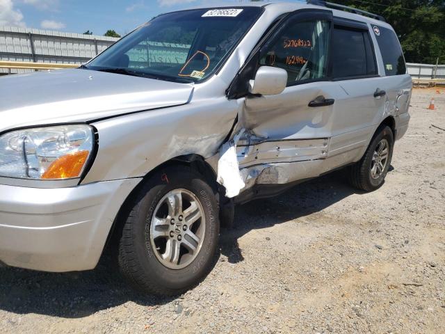 Photo 9 from auction – 2005 HONDA PILOT EX with VIN 2HKYF18475H527963