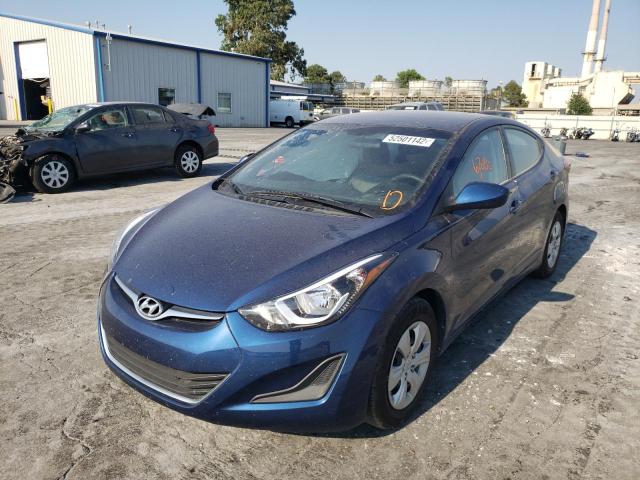 Photo 2 from auction – 2016 HYUNDAI ELANTRA SE with VIN 5NPDH4AE1GH773018