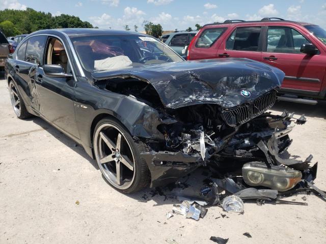 BMW 760 LI 2003 with VIN WBAGN83433DK10678 - Photo from auction