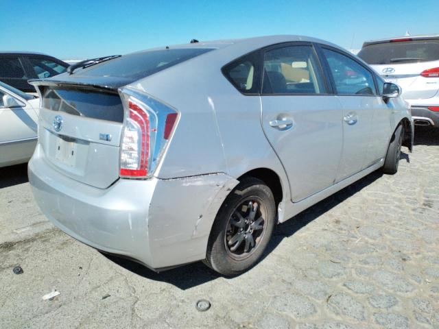 Photo 4 from auction – 2014 TOYOTA PRIUS with VIN JTDKN3DU0E0376567