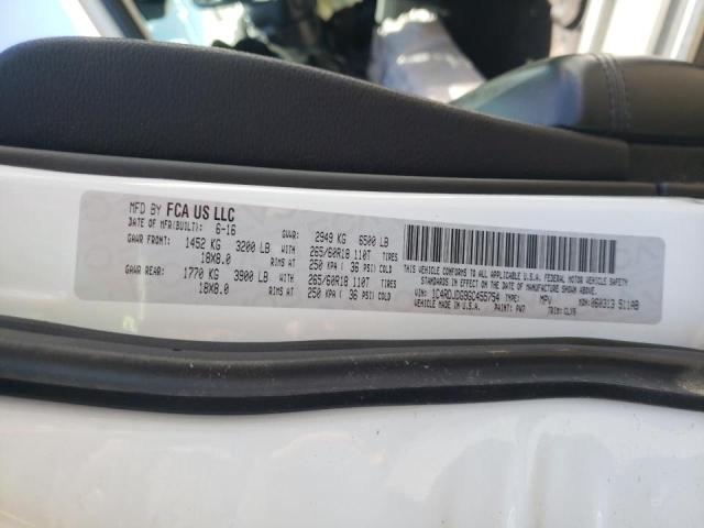 Photo 10 from auction – 2016 DODGE DURANGO LI with VIN 1C4RDJDG9GC455754