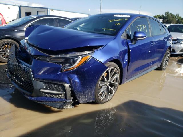 Photo 2 from auction – 2020 TOYOTA COROLLA SE with VIN 5YFS4RCE8LP033752