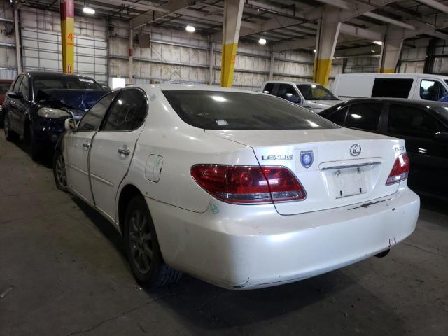 Photo 3 from auction – 2005 LEXUS ES 330 with VIN JTHBA30G655081339