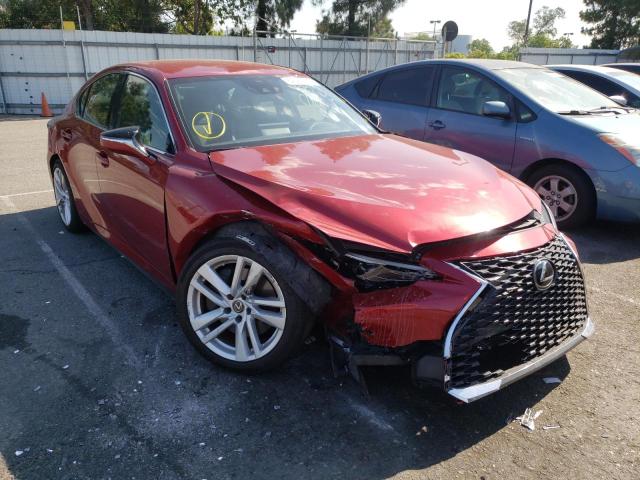 LEXUS IS 300 2021 with VIN JTHAA1D23M5112995 - Photo from auction