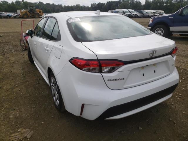 Photo 3 from auction – 2021 TOYOTA COROLLA LE with VIN 5YFEPMAEXMP212371