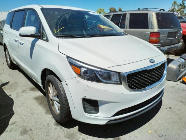 KIA SEDONA LX 2017 with VIN KNDMB5C18H6232626 - Photo from auction