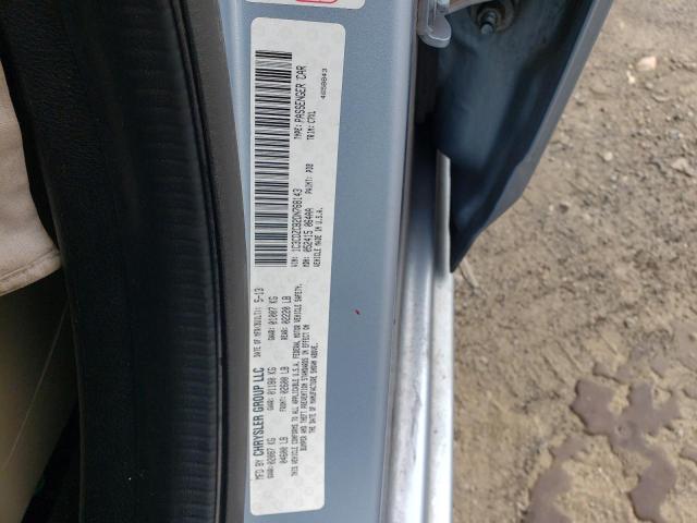 Photo 10 from auction – 2013 DODGE AVENGER SX with VIN 1C3CDZCB2DN768143