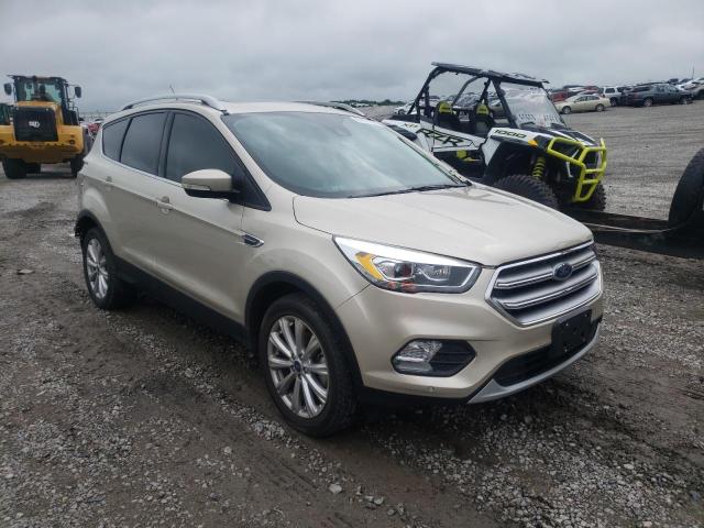 FORD ESCAPE TIT 2017 with VIN 1FMCU0JD3HUC59083 - Photo from auction