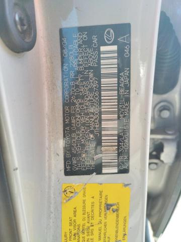Photo 10 from auction – 2005 LEXUS ES 330 with VIN JTHBA30G555067397