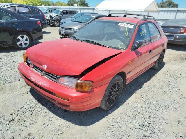 Photo 2 from auction – 1995 SUBARU IMPREZA L with VIN JF1GF2355SG810479