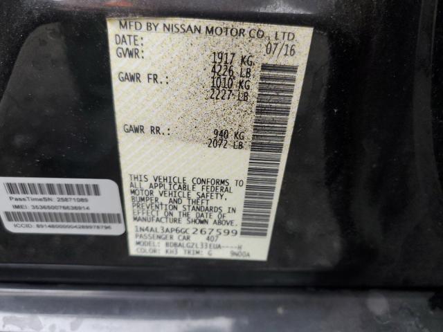 Photo 10 from auction – 2016 NISSAN ALTIMA 2.5 with VIN 1N4AL3AP6GC267599