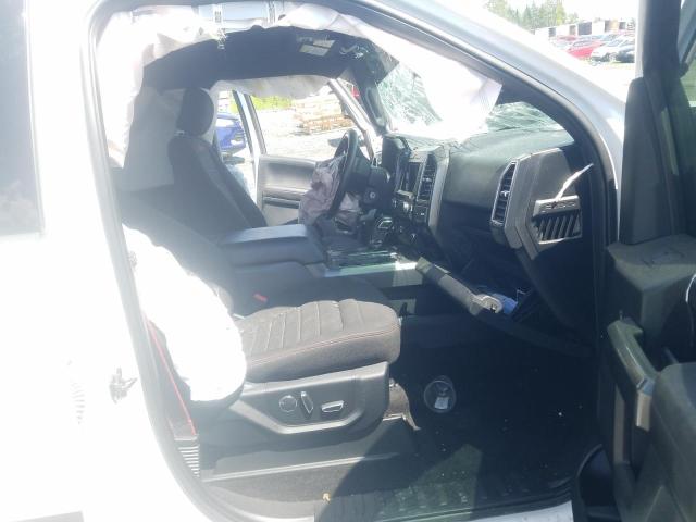 Photo 5 from auction – 2018 FORD F150 SUPER with VIN 1FTFW1E53JFB34535