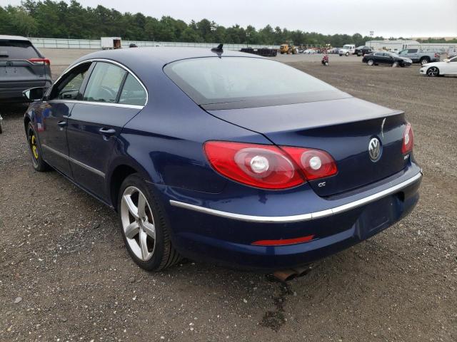 Photo 3 from auction – 2010 VOLKSWAGEN CC with VIN WVWML7AN2AE510947