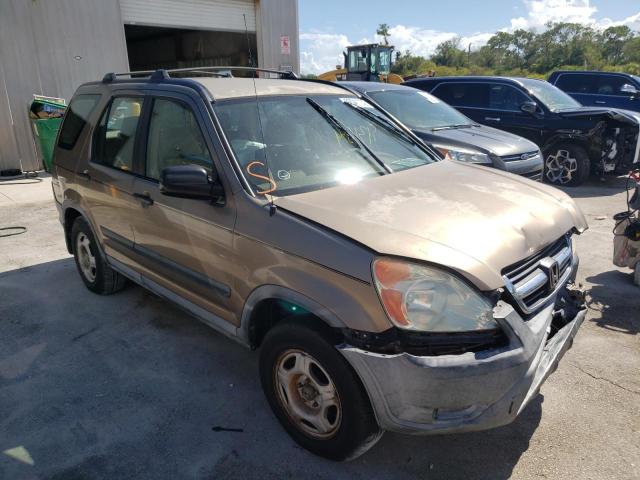 HONDA CR-V LX 2004 with VIN SHSRD68474U204798 - Photo from auction