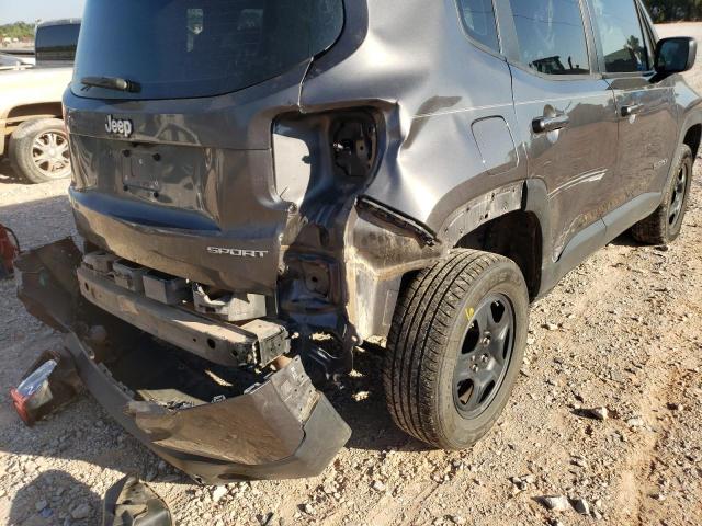 Photo 9 from auction – 2016 JEEP RENEGADE S with VIN ZACCJAAT4GPD04476