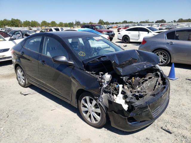 HYUNDAI ACCENT GLS 2014 with VIN KMHCU4AE9EU746512 - Photo from auction