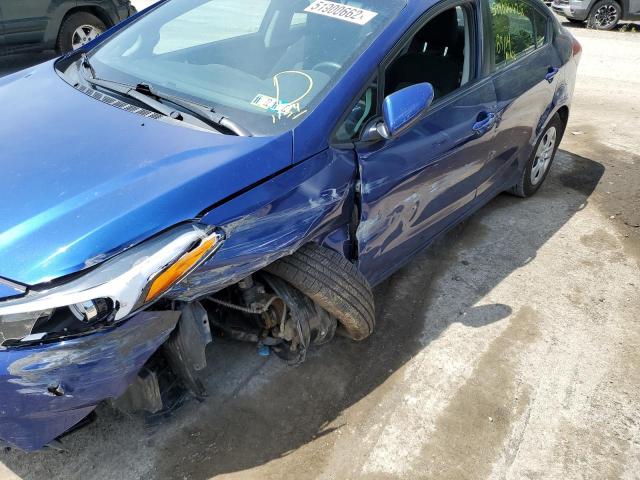Photo 9 from auction – 2017 KIA FORTE LX with VIN 3KPFK4A73HE136939