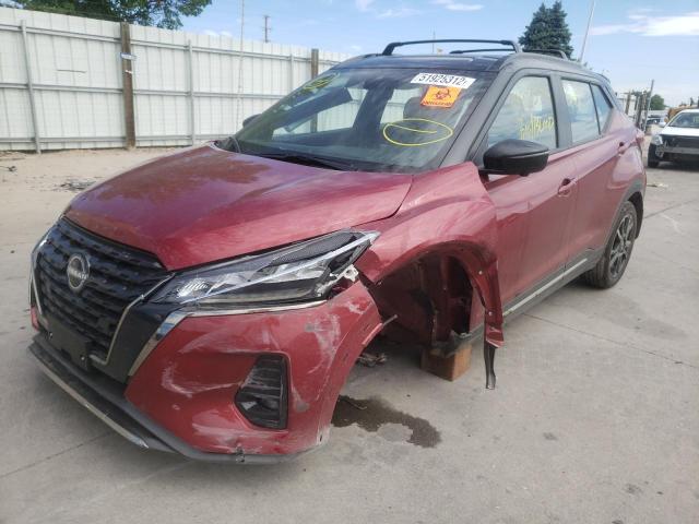 Photo 2 from auction – 2022 NISSAN KICKS SR with VIN 3N1CP5DV8NL479339