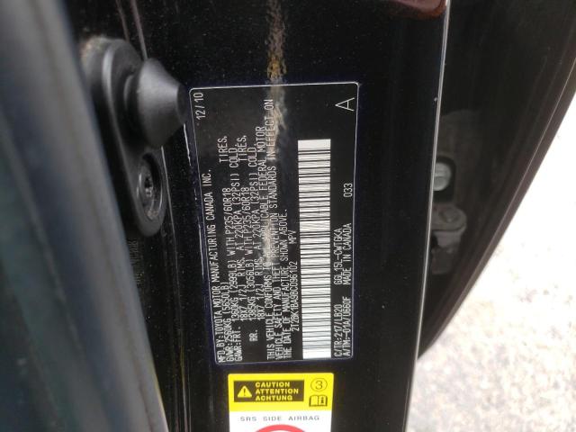 Photo 10 from auction – 2011 LEXUS RX 350 with VIN 2T2BK1BA9BC096102