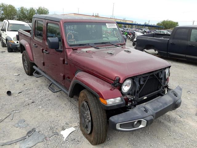 JEEP GLADIATOR 2021 with VIN 1C6HJTAG7ML596605 - Photo from auction