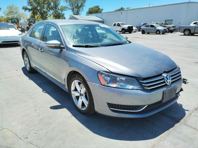 VOLKSWAGEN PASSAT SE 2012 with VIN 1VWBP7A38CC010801 - Photo from auction