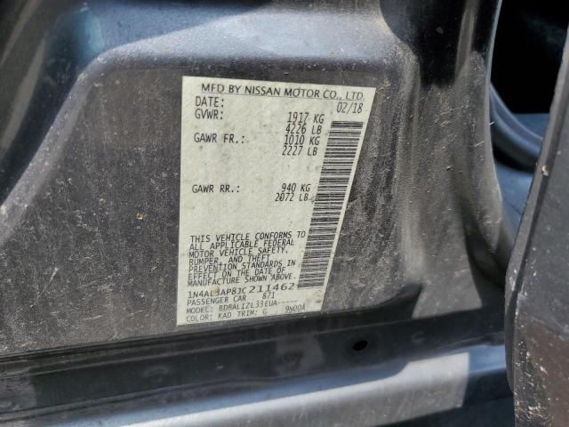 Photo 10 from auction – 2018 NISSAN ALTIMA with VIN 1N4AL3AP8JC211462
