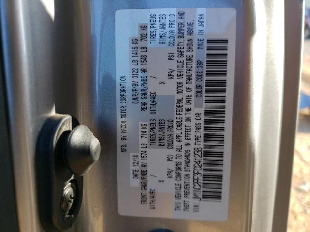 Photo 10 from auction – 2015 MAZDA MX-5 MIATA with VIN JM1NC2PF3F0241238