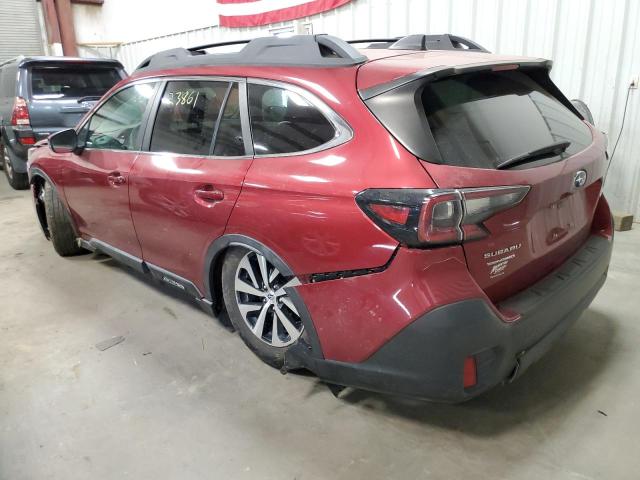 Photo 3 from auction – 2020 SUBARU OUTBACK PR with VIN 4S4BTACC0L3147266