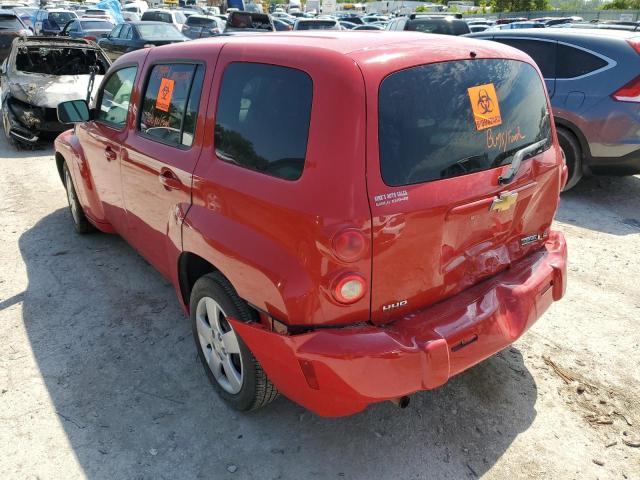 Photo 3 from auction – 2009 CHEVROLET HHR LS with VIN 3GNCA13B99S621389