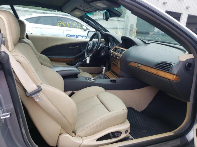 Photo 5 from auction – 2004 BMW 645 CI AUT with VIN WBAEK73444B260206