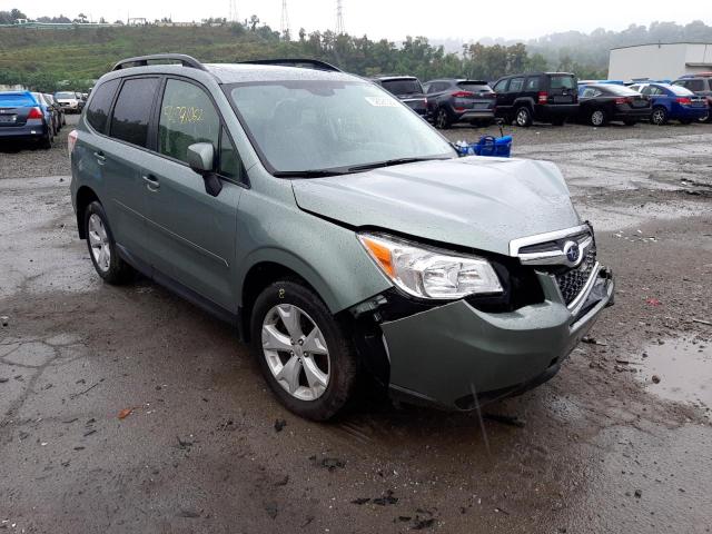 SUBARU FORESTER 2 2015 with VIN JF2SJAFC2FH833839 - Photo from auction