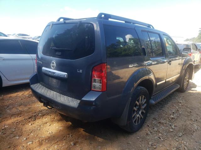 Photo 4 from auction – 2008 NISSAN PATHFINDER with VIN 5N1BR18A98C628923