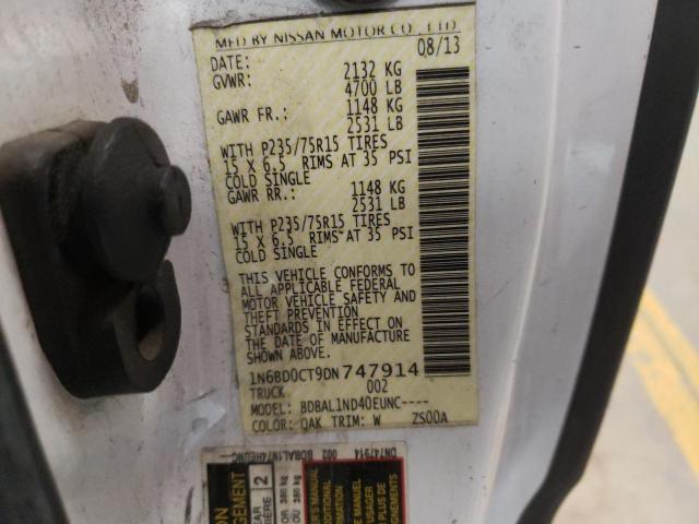 Photo 10 from auction – 2013 NISSAN FRONTIER S with VIN 1N6BD0CT9DN747914