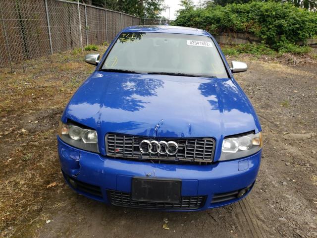 Photo 9 from auction – 2004 AUDI S4 with VIN WAUPL68EX4A117669