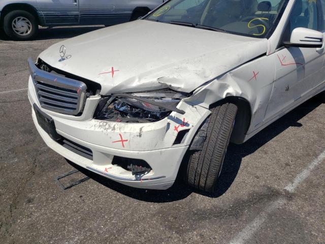 Photo 9 from auction – 2011 MERCEDES-BENZ C 300 with VIN WDDGF5EB5BA446247