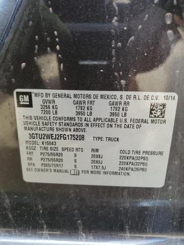 Photo 10 from auction – 2015 GMC SIERRA K15 with VIN 3GTU2WEJ2FG175208