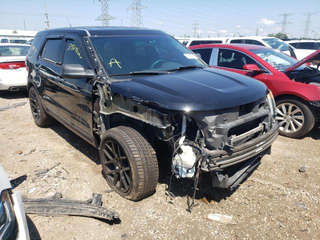 FORD EXPLORER P 2015 with VIN 1FM5K8AR2FGA89027 - Photo from auction