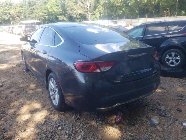 Photo 3 from auction – 2016 CHRYSLER 200 LIMITE with VIN 1C3CCCAB1GN176692