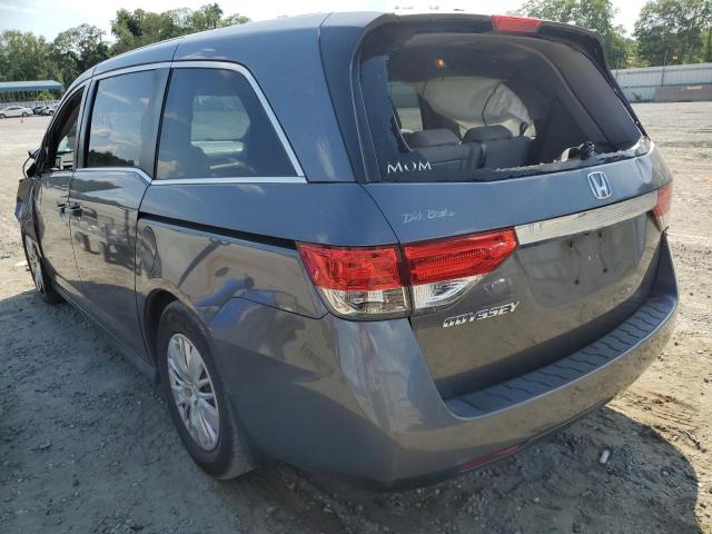 Photo 3 from auction – 2014 HONDA ODYSSEY LX with VIN 5FNRL5H26EB056907